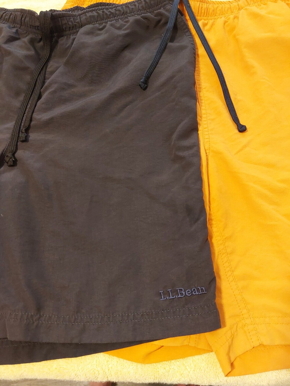 LL Bean Swim Trunks Med 2 Included